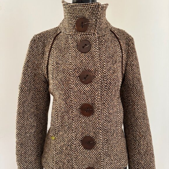 Early 2000s Soia & Kyo Tweed Wool Jacket - Picture 1 of 3
